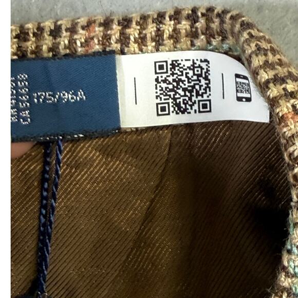 Polo Ralph Lauren Polo Soft Tailored Tick Weave Jacket Brown 40R $998 - Picture 6 of 9